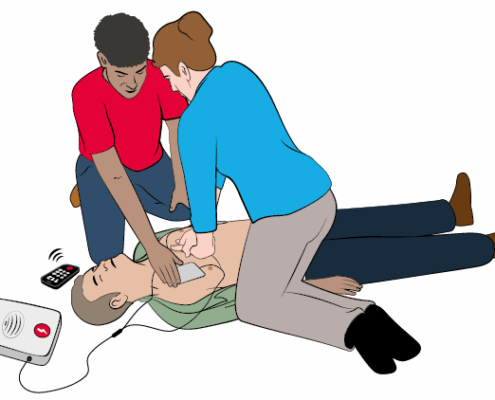 reanimatie 2 hulpverleners